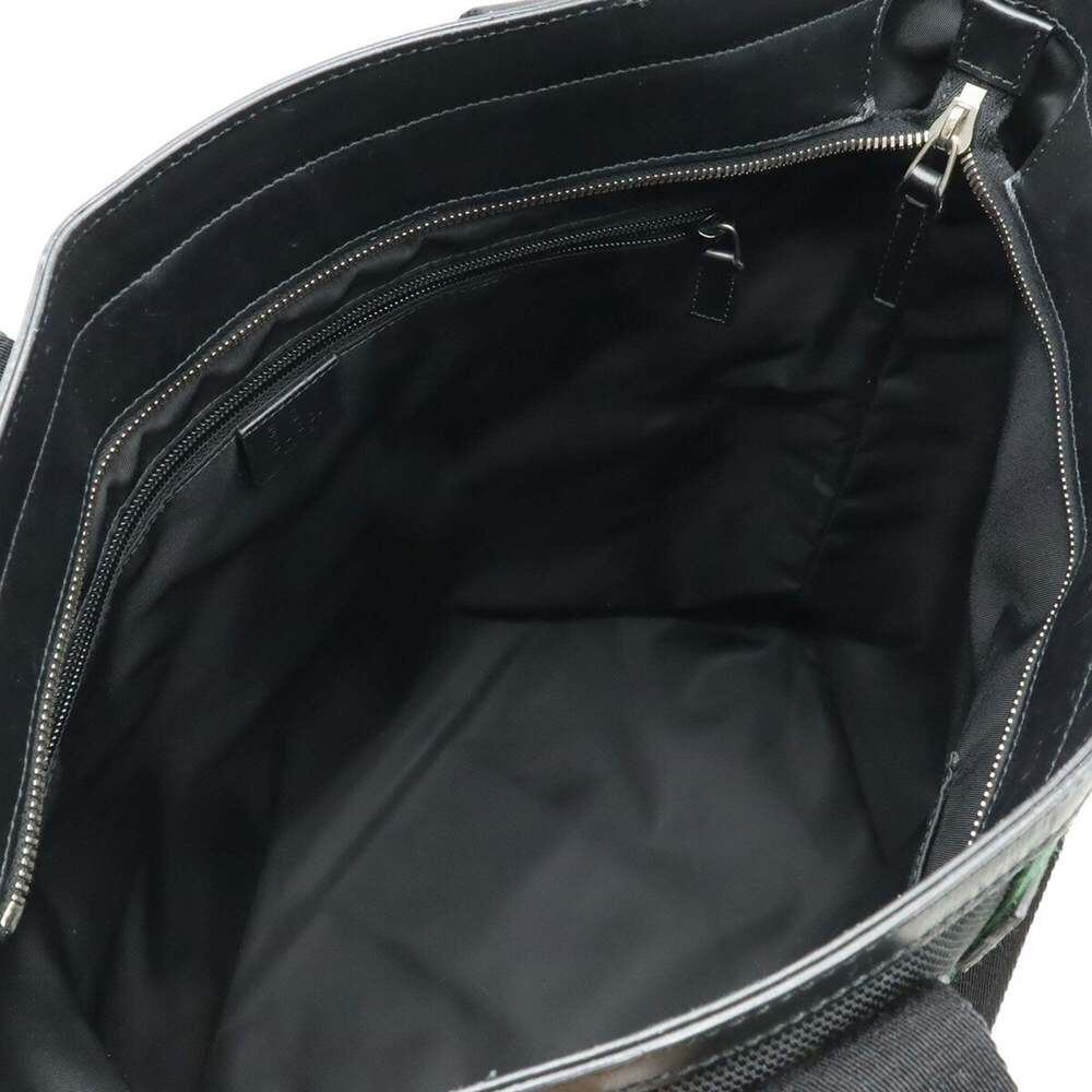GUCCI Black Leather Shoulder Bag - Picture 8 of 10